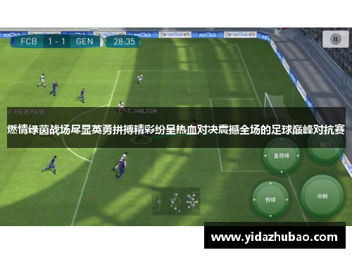 燃情绿茵战场尽显英勇拼搏精彩纷呈热血对决震撼全场的足球巅峰对抗赛